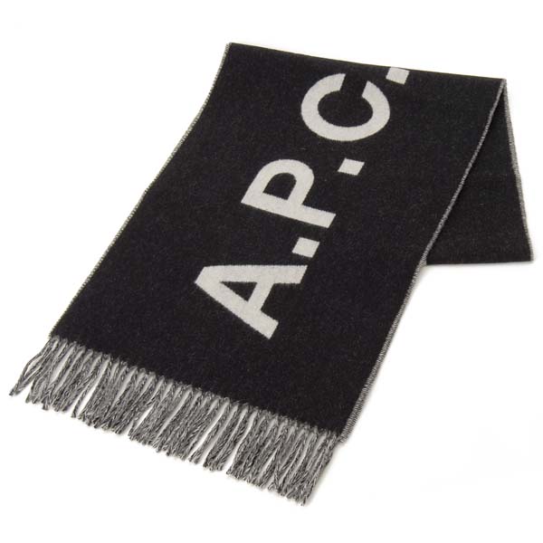 A.P.C. (アーペーセー) 　MALO メンズマフラー　カラー：キャメル A.P.C.]マフラー MALO SCARF キャメル系 2022年秋冬を税込・送料