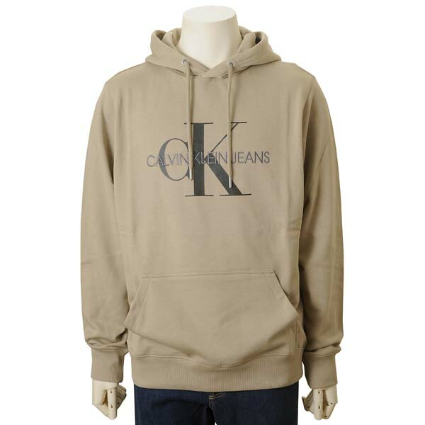 Calvin Klein Jeans カルバンクライン ジーンズ パーカー メンズ ベージュ J30j Pbf プルオーバー 長袖 Fitzfishponds Com