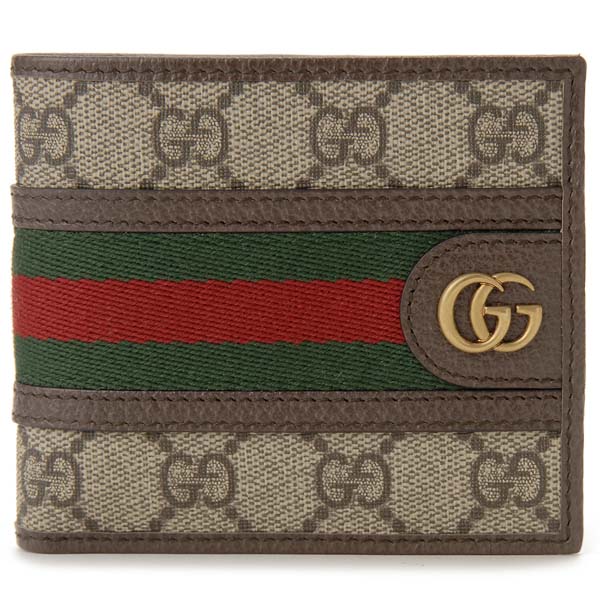 40％OFFの激安セール GUCCI グッチ 二つ折り財布 メンズ 597609 96IWT