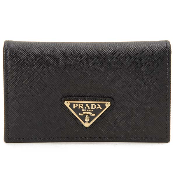 楽天市場】プラダ 二つ折りカードケース マチ付き名刺入れ