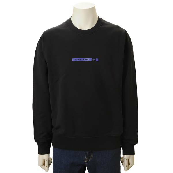 ★送料関税込★STONE  ロゴ コットン スウェットシャツ 関税込み＊STONE ISLAND＊ロゴ入り コットン スウェットシャツ