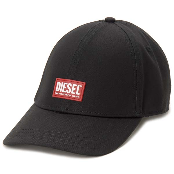 関税負担なし すぐ届く【ディーゼル】c-ody キャップ 送料無料 Diesel: ブラック C-Ody キャップ | SSENSE 日本