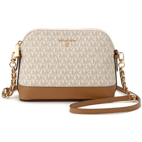 訳あり　正面左下に汚れあり　MICHAEL KORS マイケルコース ショルダーバッグ レディース バニラ ホワイト 32T1GT9C3B 149 クロスボディ 9,472円
