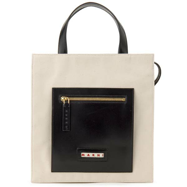 新品 マルニ ナチュラルトートバッグ スモール 正規取扱店販売品】MARNI マルニ ナチュラル トートバッグ