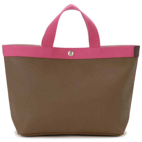 Herve Chapelier エルベシャプリエ トートバッグ TAUPE FUCHSIA 704GP