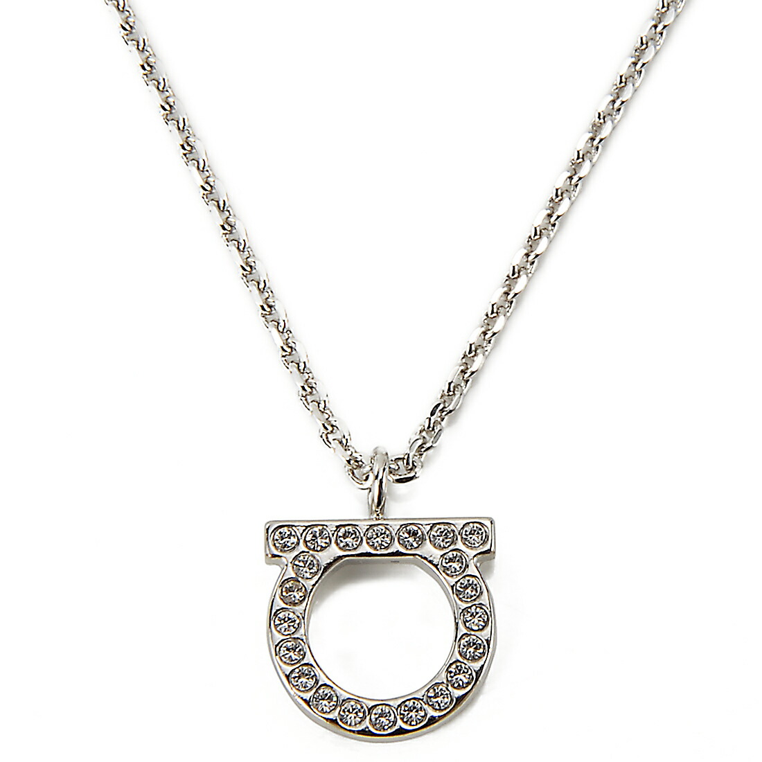 SALVATORE FERRAGAMO ネックレス シルバー レディース 770365 フェラガモ ネックレス/ペンダント アクセサリー レディース
