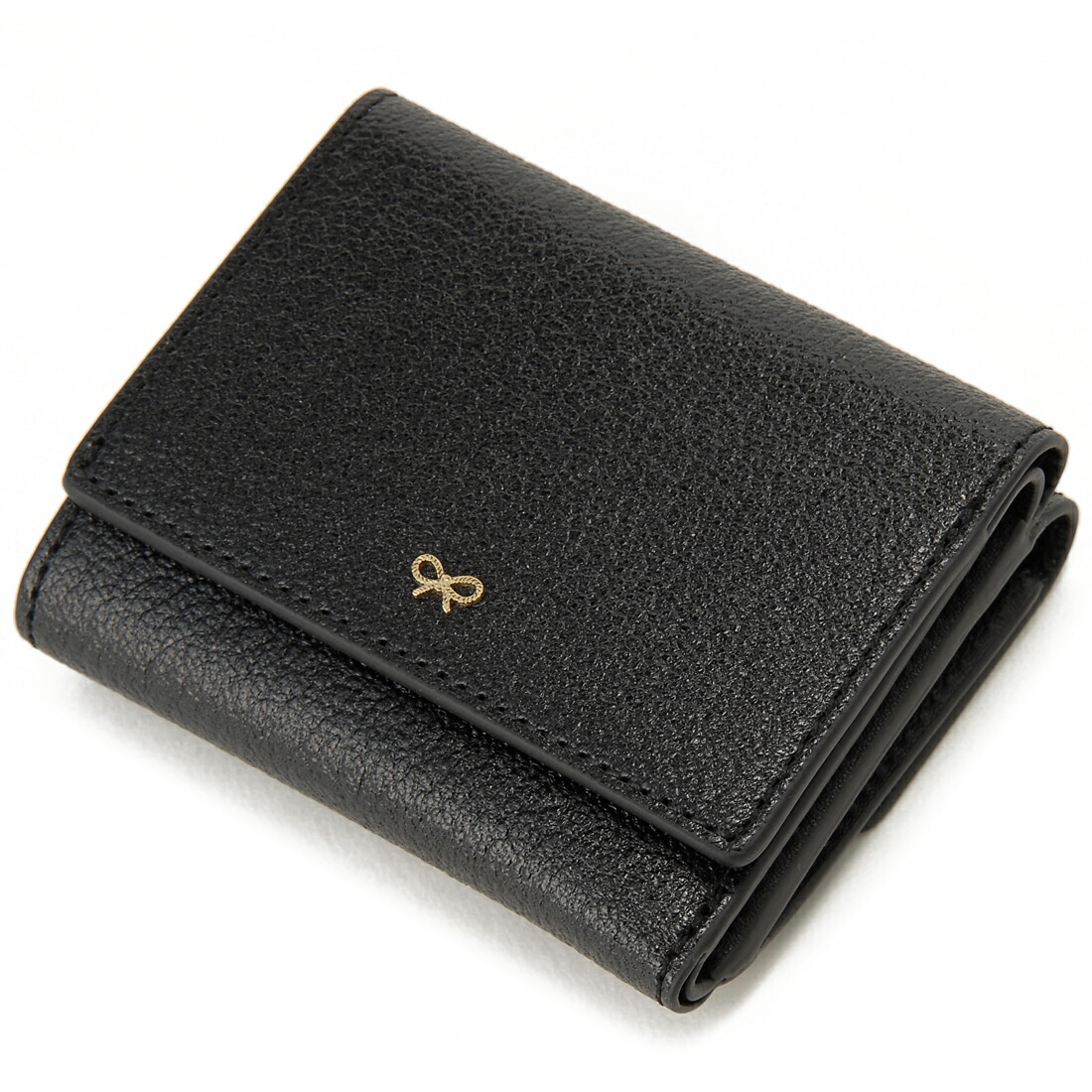 初売りセール!ポイント10倍 ANYA HINDMARCH アニヤハインドマーチ 三つ折り財布 レディース ブラック 5050925142670 EYES アイズ P10SP1226 財布・ケース | maxwellcenter.com
