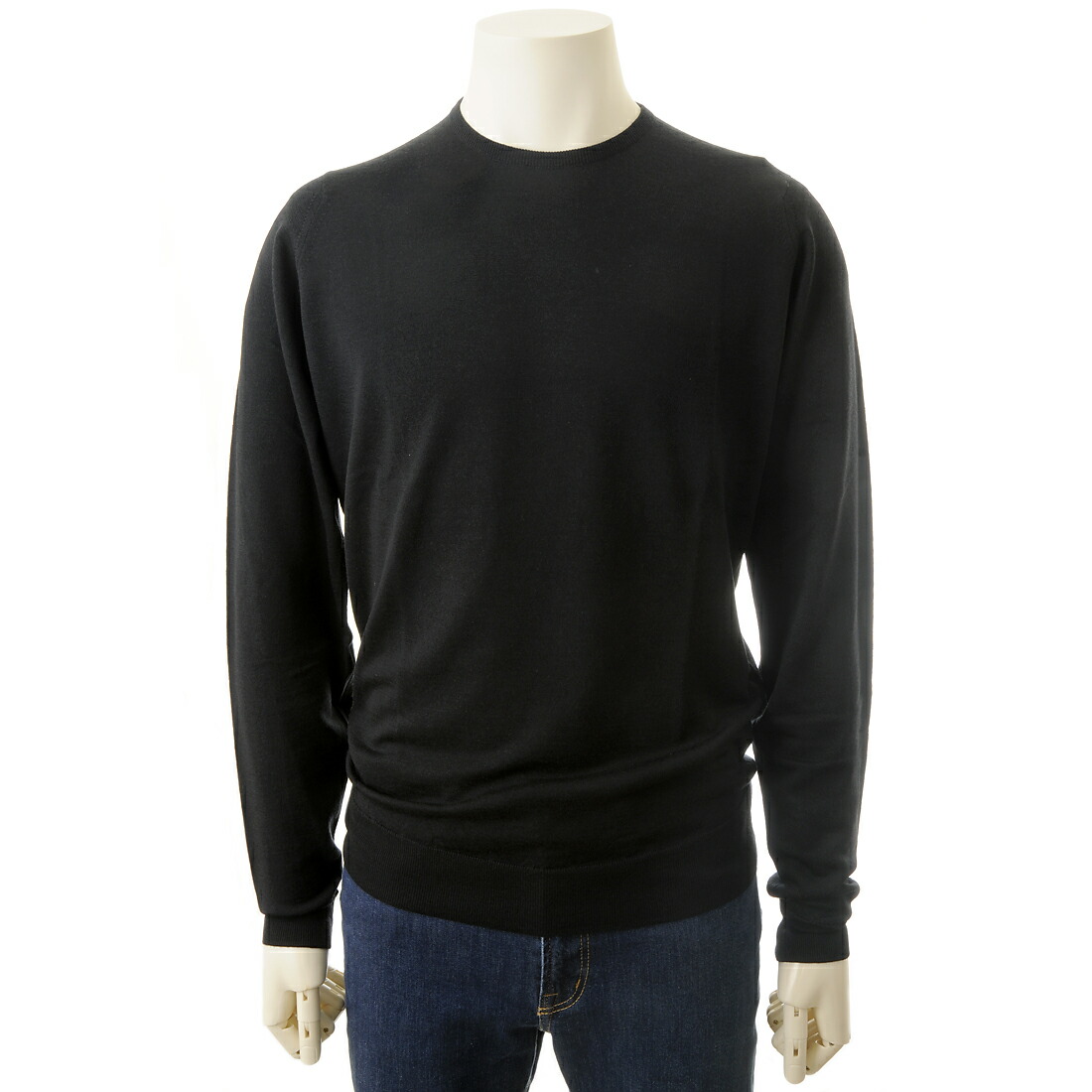【試着のみ】JOHN SMEDLEY BLACK 長袖ニットセーター XL 楽天市場】ジョンスメドレー JOHN SMEDLEY クルーネックニット
