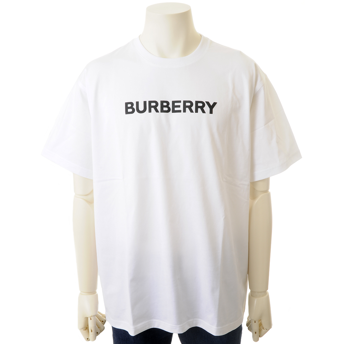 BURBERRY　バーバリー　Tシャツ　オーバーサイズTシャツ　8055309　T-SHIRT　メンズ　SIZE　ホワイト　OVER