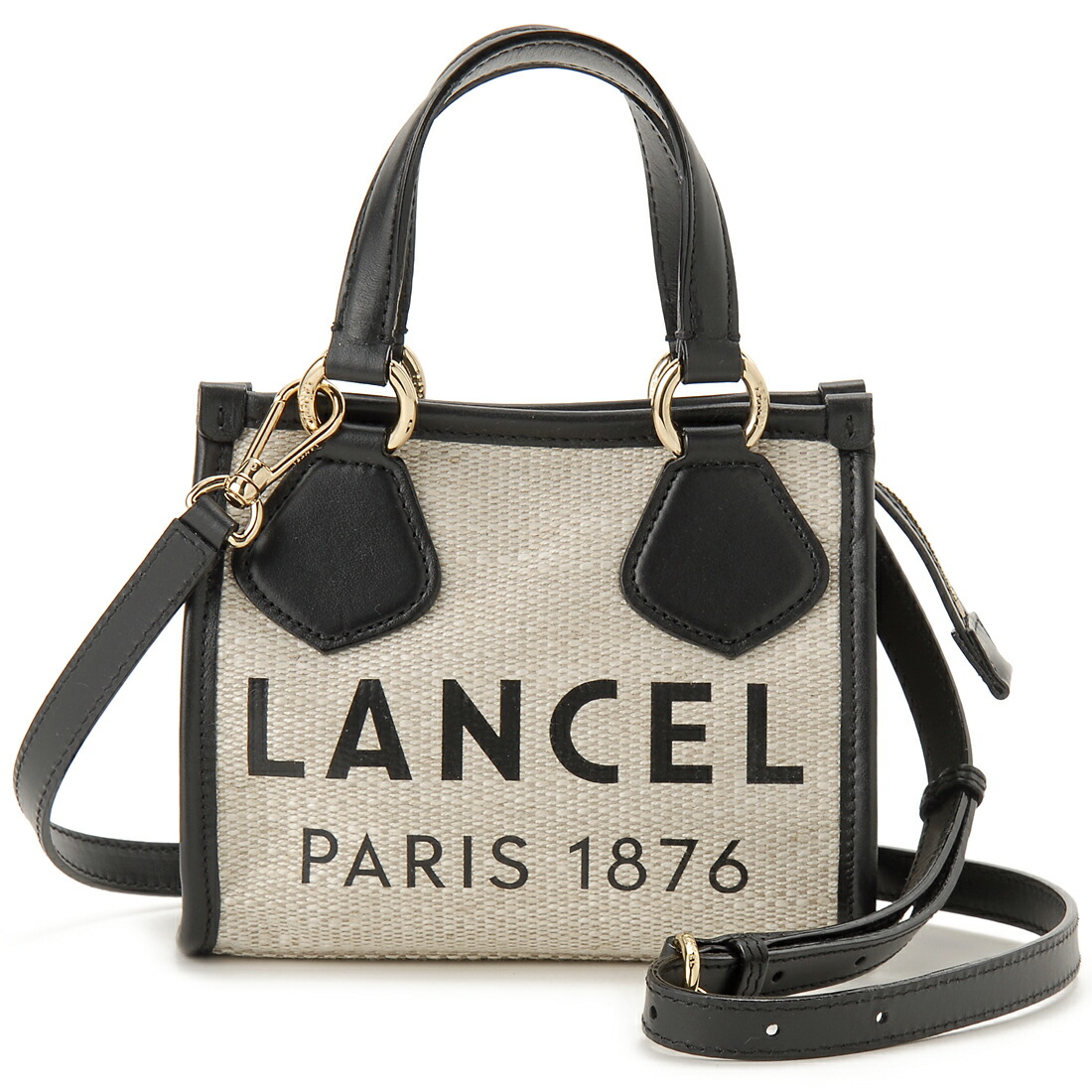 訳あり　正面右側取っ手部分に傷あり　LANCEL ランセル ショルダーバッグ レディース A12285-8A SUMMER TOTE