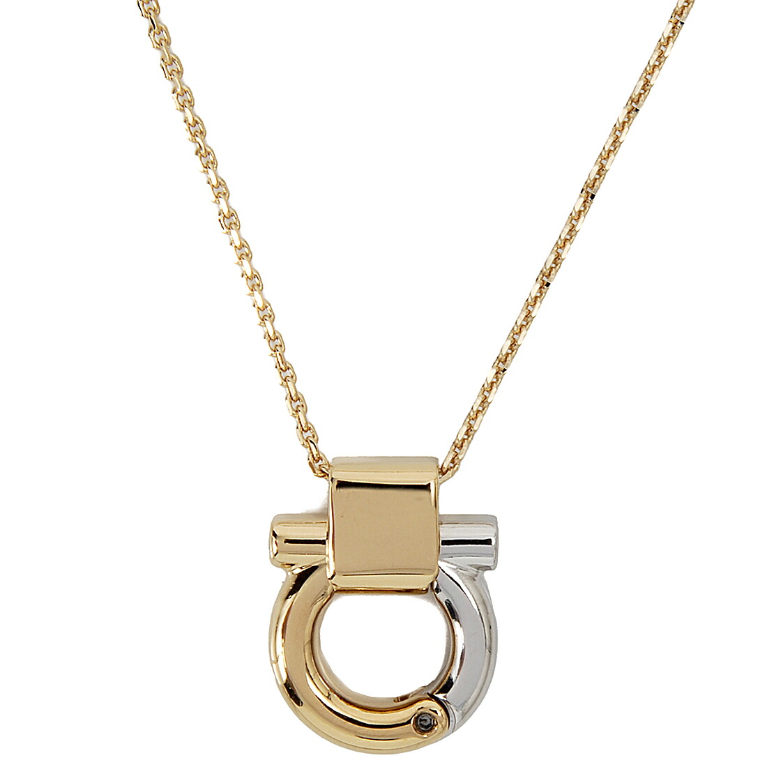 楽天市場】フェラガモ ネックレス FERRAGAMO ガンチーニ 760488 743136