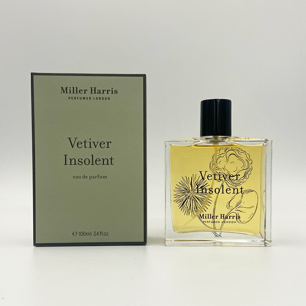 ミラーハリス ベチバー インソレント EDP 100ml 楽天市場】ミラーハリス Miller Harris ベチバー インソレント EDP SP