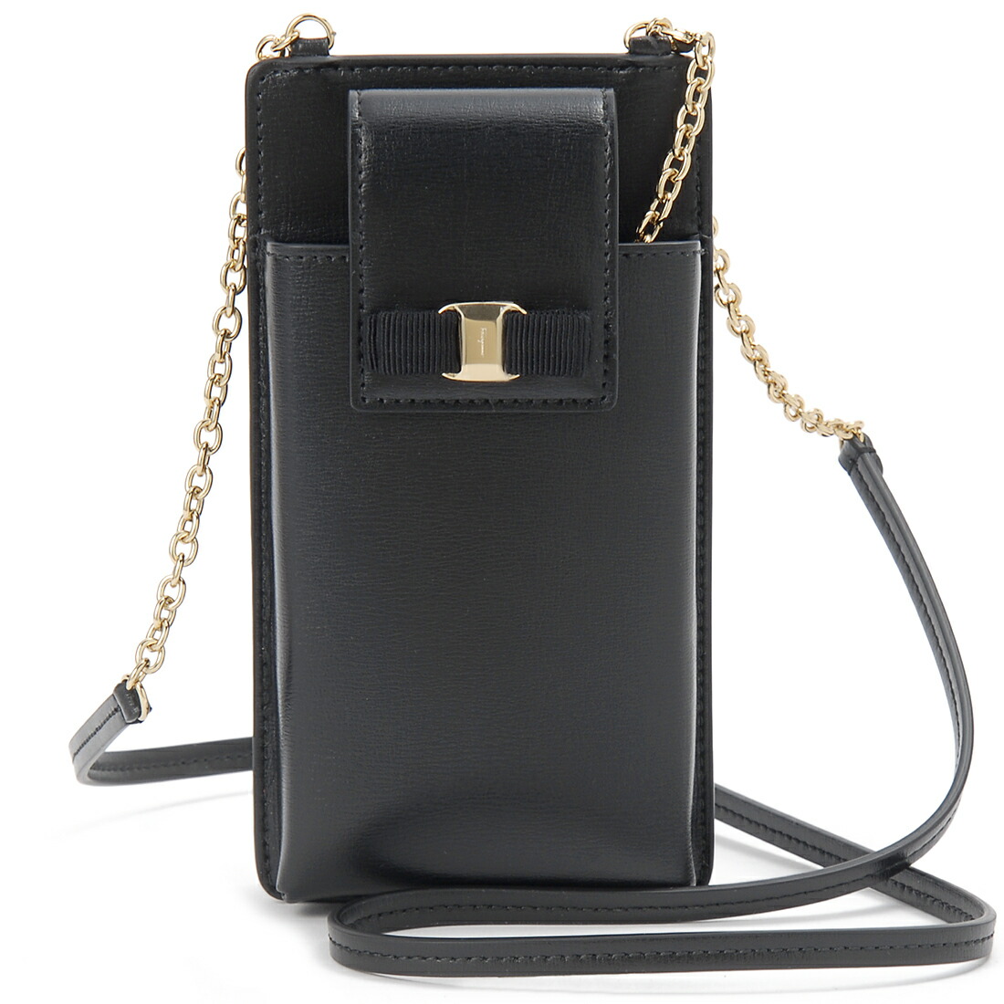 ☆Ferragamo☆ダブルガンチーニ ショルダーバッグ 正規品 SALVATORE FERRAGAMO】フェラガモ ショルダーバッグ ダブル