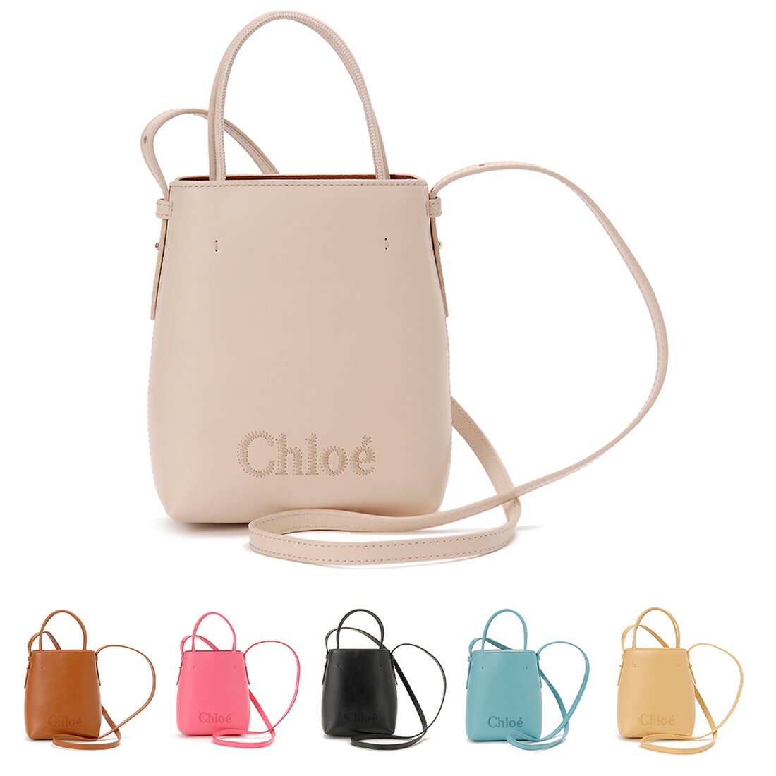 Chloe CHC23US163K11PALMA232 関税送料込 関税負担なしChloe レディース ショルダーバッグ・ポシェット