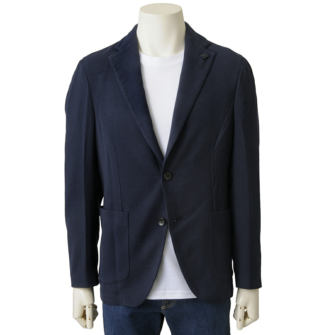 LARDINI ラルディーニ ジャケット ネイビー IREL59728 850 LARDINI ラルディーニ ジャケット メンズ ネイビー IREL59728