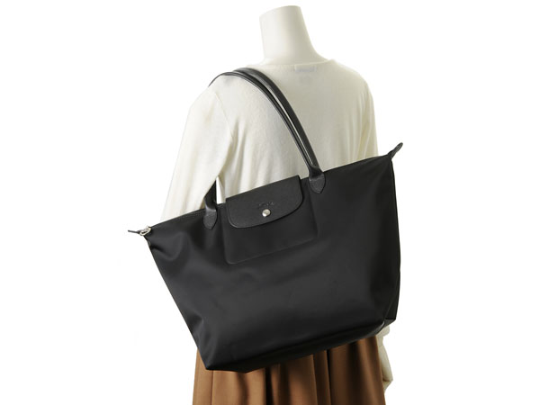 Longchamp Longchamp Bags Tote Bags Le Pliage Neo 1899 578 001 Noir Black 2way Tote Bags Ladies Bags