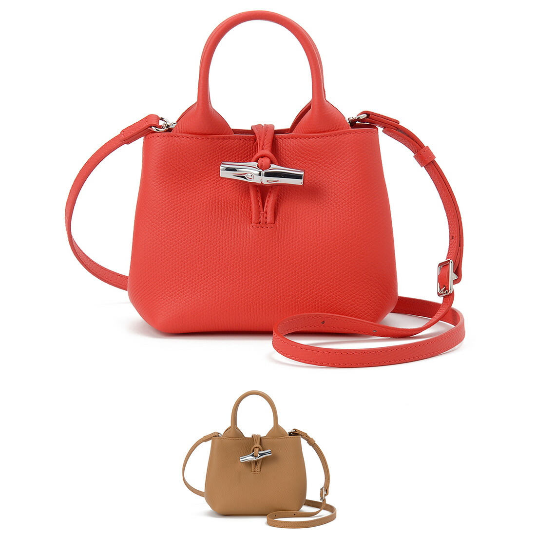 お買い物マラソン対象 ロンシャン LONGCHAMP ショルダーバッグ 10278 HFP Le Roseau XS ル ロゾ|s-select