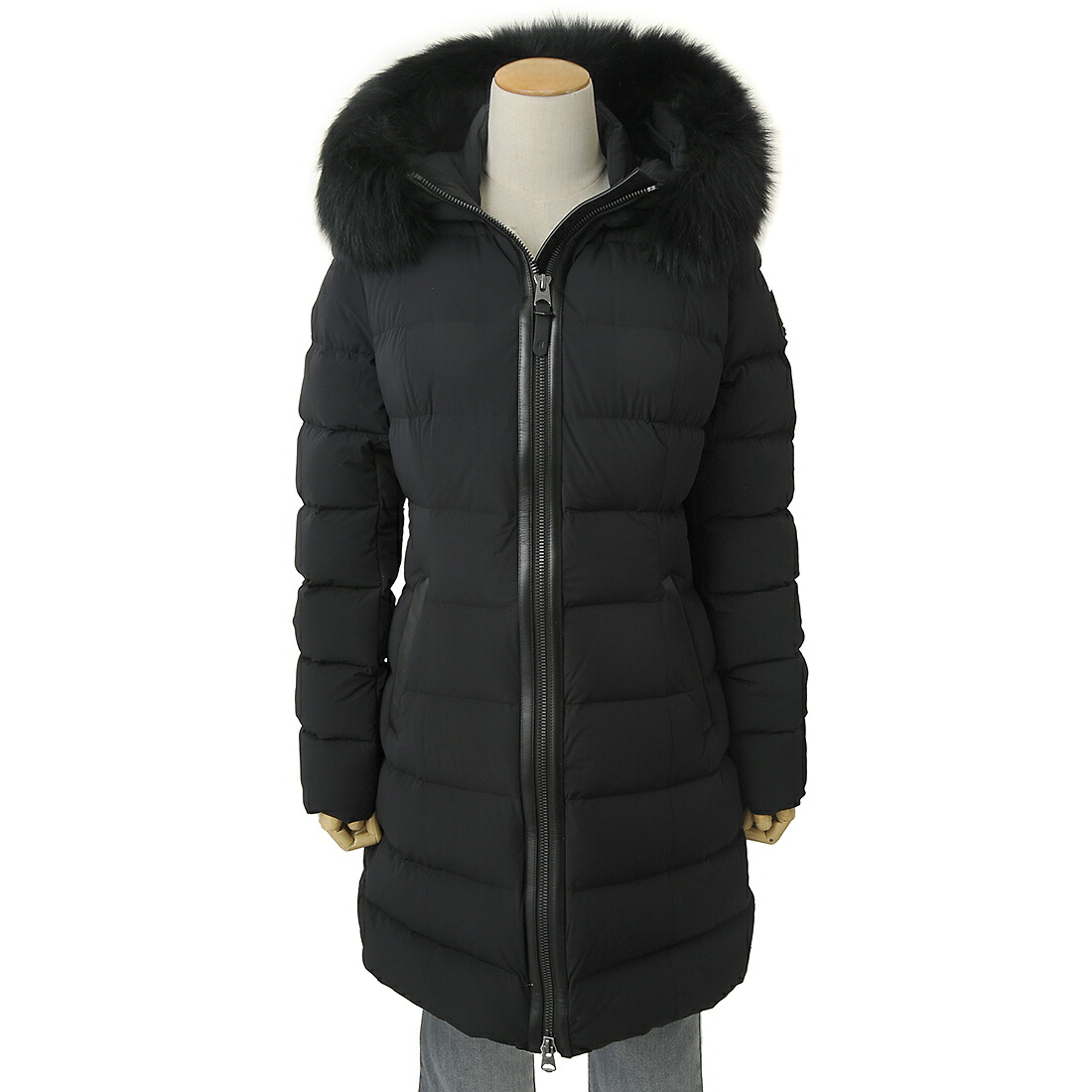 お買い物マラソン期間P10倍 MACKAGE マッカージュ ダウンジャケット レディース ブラック CALLABX-BK｜s-select