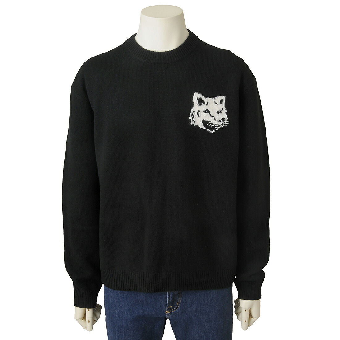 楽天市場】MAISON KITSUNE メゾンキツネ セーター BIG FOX HEAD