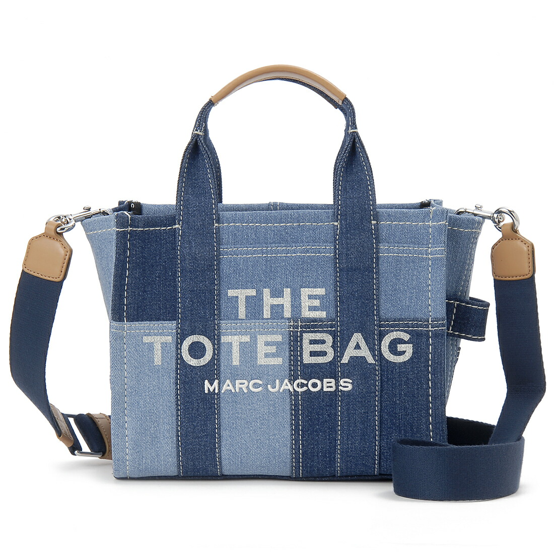 Marc Jacobs テニムミニトトハック H016M06FA21 422 Bag The Marc Jacobs The Denim Mini Tote Bag blue | H-Brands