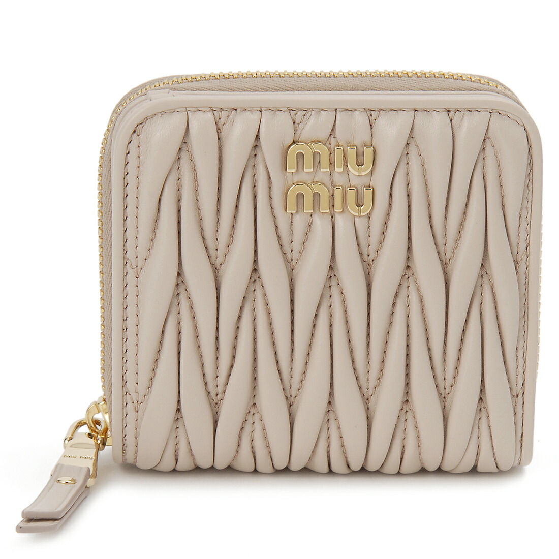 楽天市場】MIU MIU ミュウミュウ 二つ折り財布 レディース