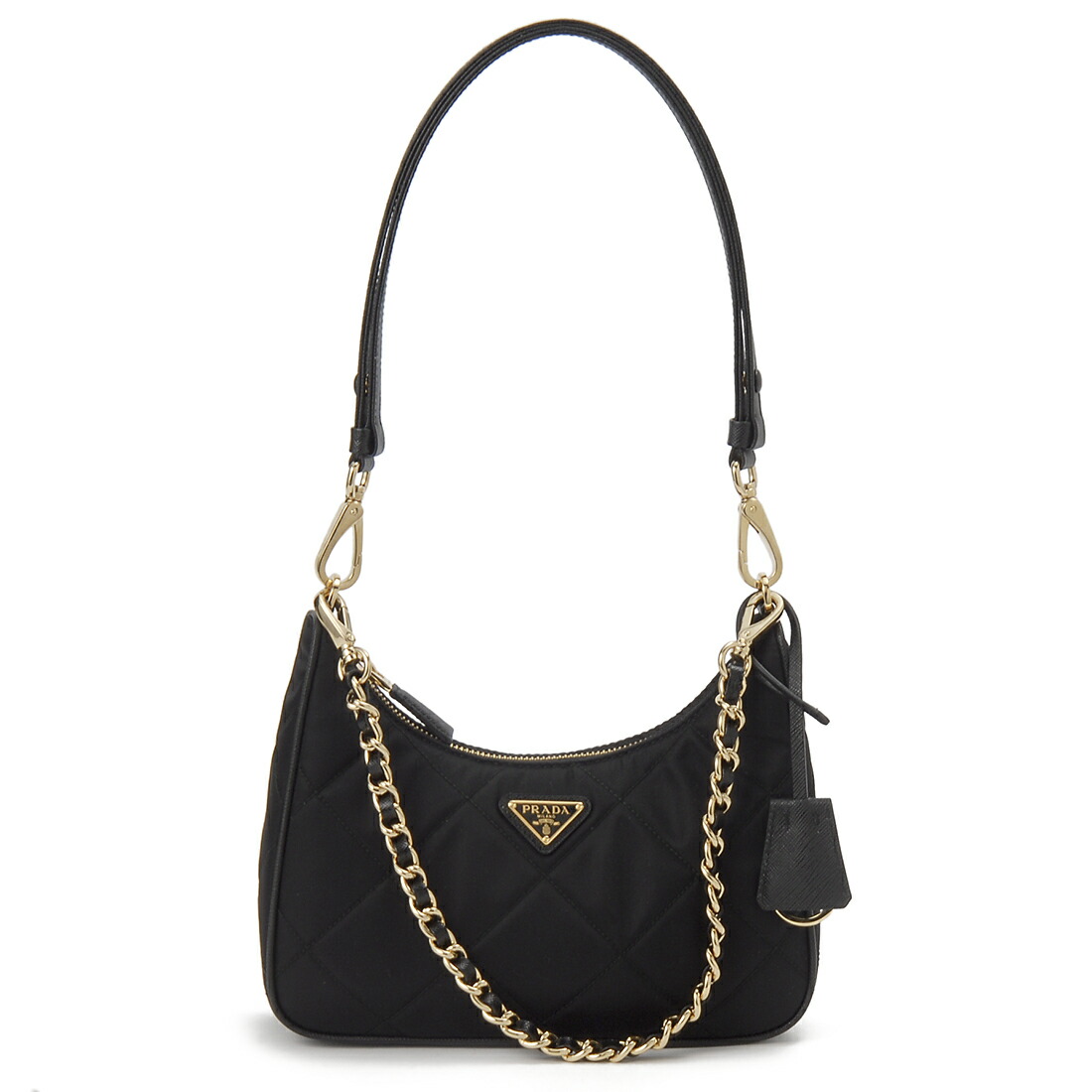 PRADA ショルダーバッグ 1DH010 QHH F0637【ランク：A】 プラダ ショルダーバッグ 財布ショルダー ミニバッグ チェーン