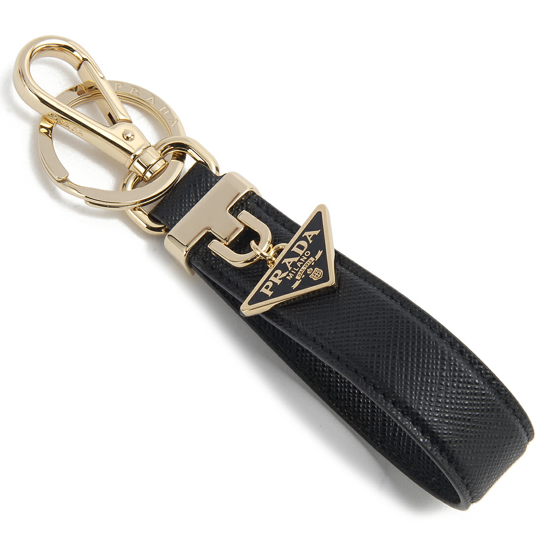 Prada\プラダ　キーホルダー プラダ PRADA キーリング キーホルダー PORTACHIAVI PELLE