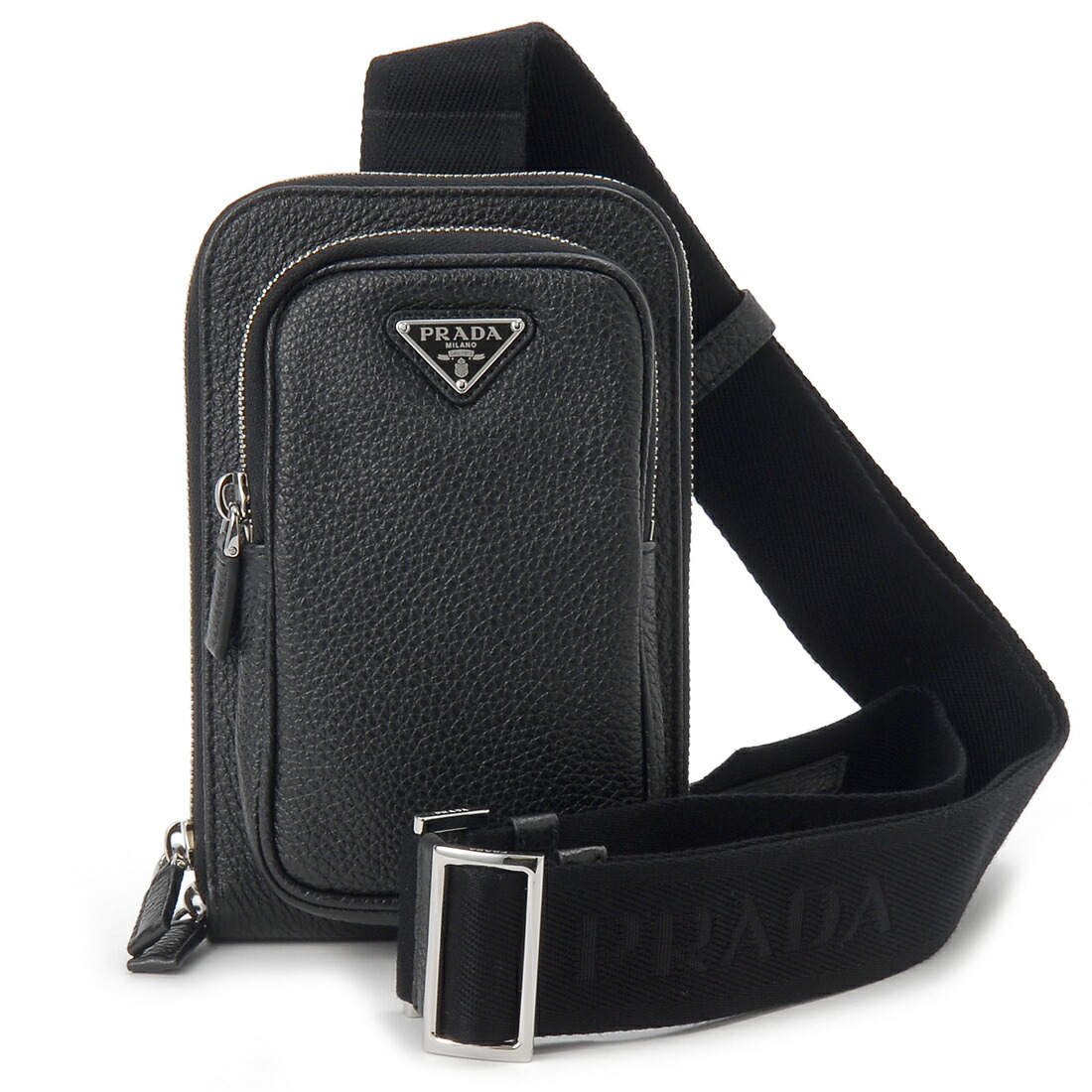 楽天市場】PRADA プラダ ボディバッグ レディース ブラック 1BL010