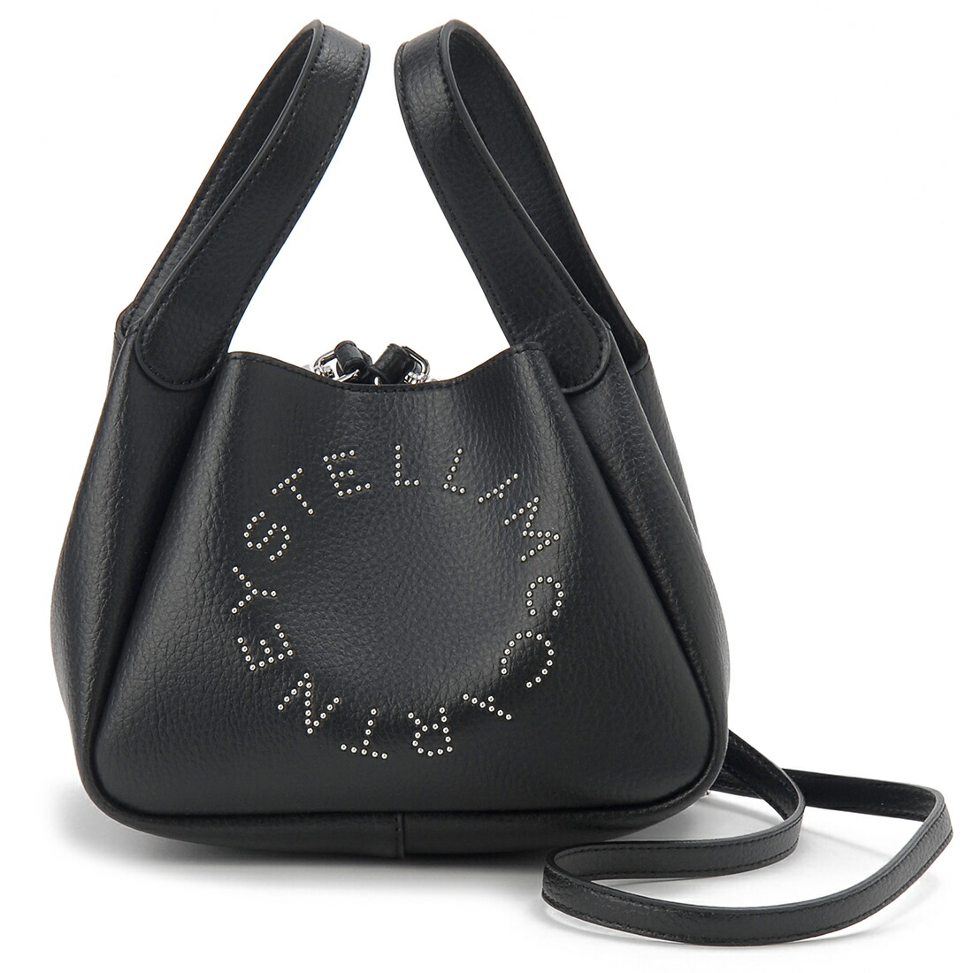 お買い物マラソンP10 ステラマッカートニー STELLA McCARTNEY ショルダーバッグ レディース ブラック 7B0081WP0563 1000 W TOP HANDLE XBODY