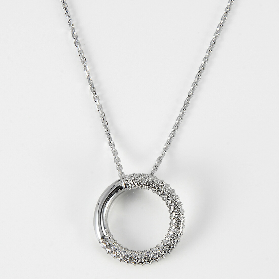 [SWAROVSKI] ネックレス ペンダント 5692257 Dextera pendant, Round cut, White, Rose gold-tone plated
