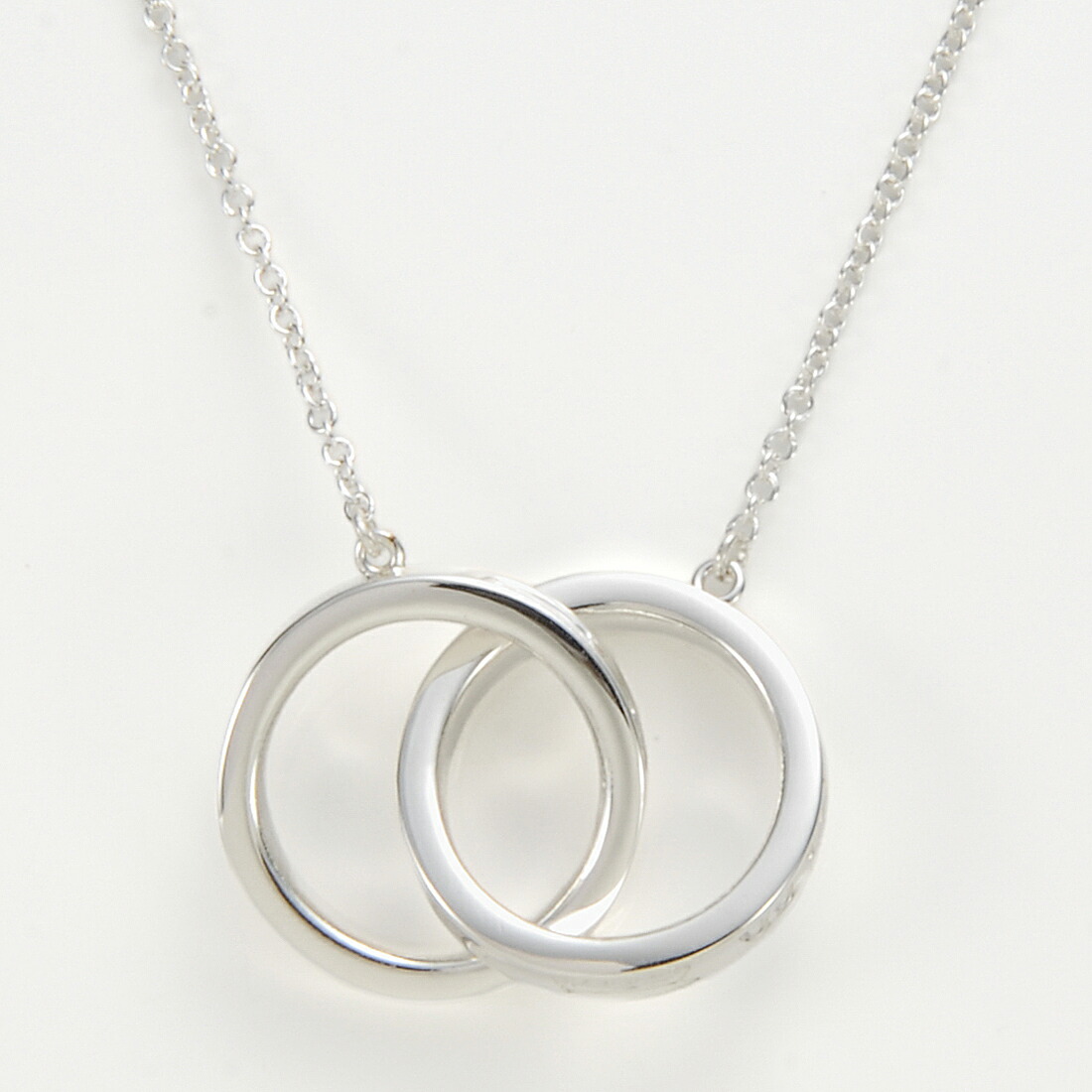 TIFFANY&Co. リターン トゥ サークル デュオ シルバーネックレス