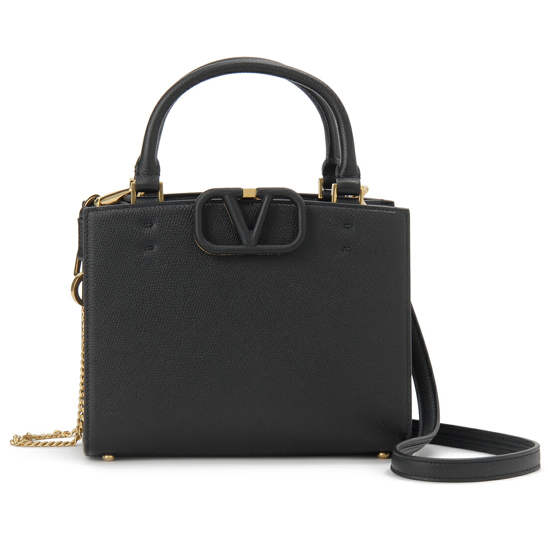 【VALENTINO】スモール Vスリング ハンド バッグ ブラック 楽天市場】ヴァレンティノ バッグ レディース VALENTINO V