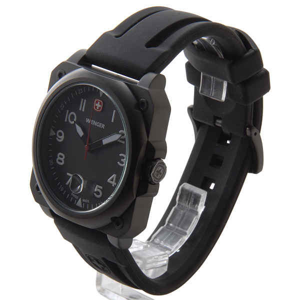 【楽天市場】ウェンガー WENGER 72424 メンズ腕時計 エアログラフコクピット ブラック ミリタリー アウトドア 時計 新品：s-select