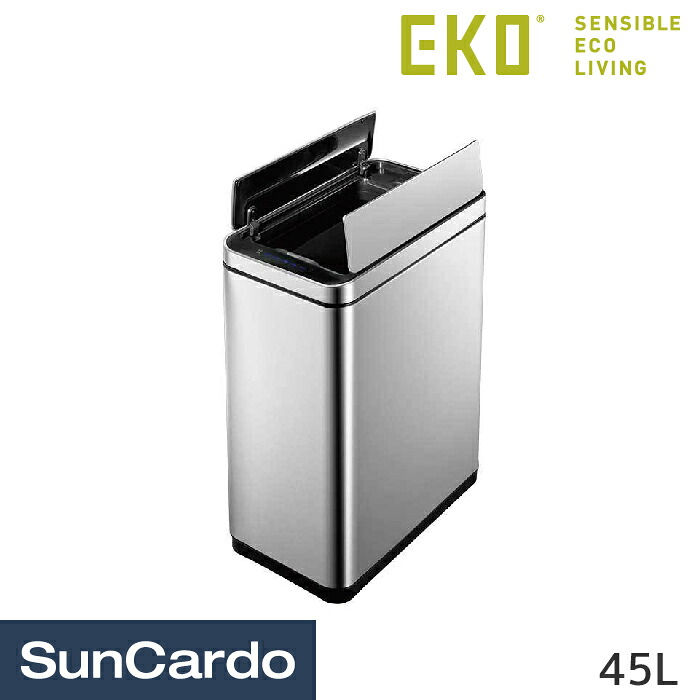 【マラソン期間P最大29.5倍】ゴミ箱 ごみ箱 センサー EKO JAPAN(イーケーオー) デラックスファントム 45L EK9287MT-45L｜工具・カー用品のSunCardo