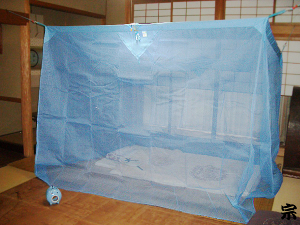 【楽天市場】国産 片麻蚊帳 6畳用 伝統と夢をつむぐ蚊帳 大和(奈良 