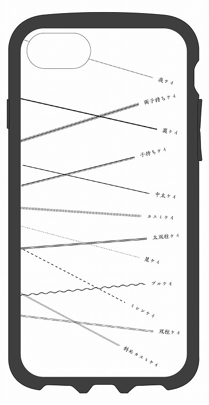 楽天市場 Iphone8 7 6s 6対応 Ijoy クリエイターズ 横坂恵理香 溺愛スイスに恋して Nbsp 罫線collection Nbsp 持ち運べる黄金比ケース Nbsp 公式 サンクレスト 楽天市場店