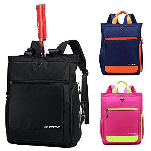 色 ブラック オシャレ Monoii バドミントン バッグ バックパック 通学 テニス リュック ラケット トートバック ラケットケース 大容量 Umu Ac Ug