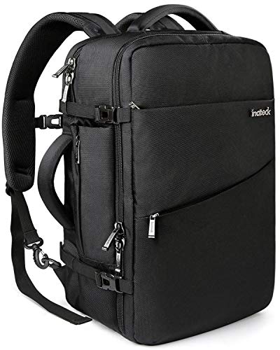 色：黒いこと 大きさ：17 in Inateck 40L 超大電気容量 商行為 背嚢 旅する 背嚢 たわい無い 3way うしろ側風呂敷き包み 機内持ち込み 納める力人並み外れた 出張 撥水産業 切り取り押しとどめる 15.6-17inパソコン 御徒面子