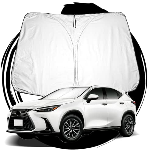 ＜レクサス正規純正品＞１０系 NXフロントサンシェード 専用ケース付　美品 新品未使用 レクサス LEXUS NX 10系 純正『サンシェード』正規品