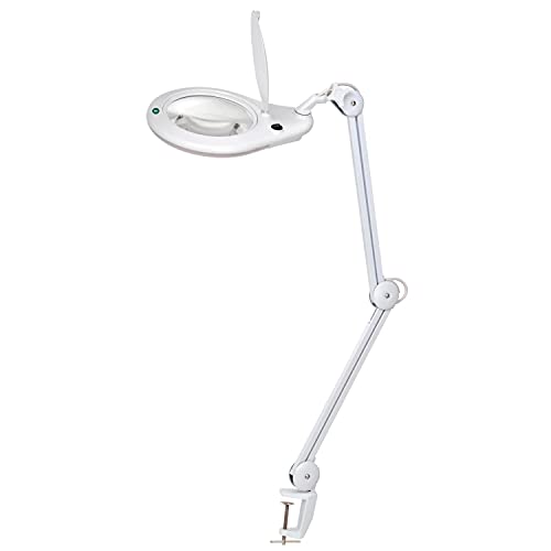 大きさ：φ170 新潟精機 SK LED虫眼鏡 手式 φ170 LS2-175A