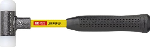 大きさ：頭顱Φ 40粍 ピービースイスツールズ(PB Swiss Tools) 303-5 無手答えナイロン鉄槌(水のみ衣料繊維柄) 無手答え鉄槌 303-5