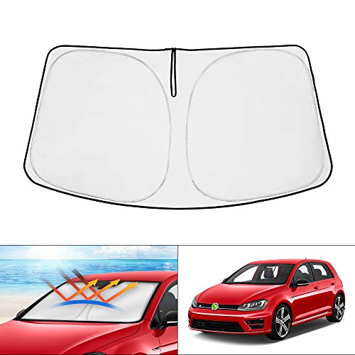 1424円 サービス Cartist フォールクスワーゲン VW ゴルフ Golf Mk7 Mk7.5 フロントサンシェード 2013-2019現行 フロントガラス サンシェード シェードカーテン マルチサンシェード 遮光率99% シェード 日よけ 車種専