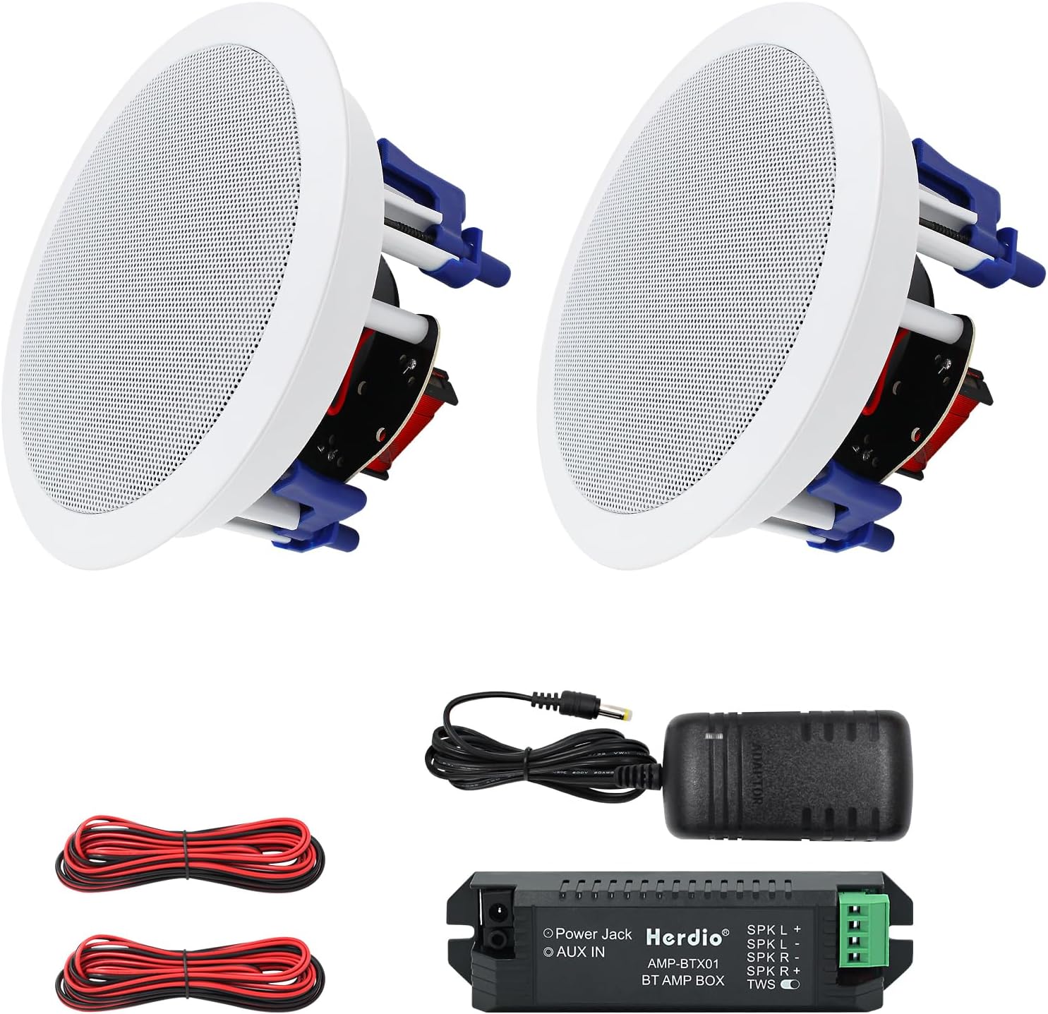 楽天市場】2本セット 天井埋め込みスピーカー CI-42PC : トランス