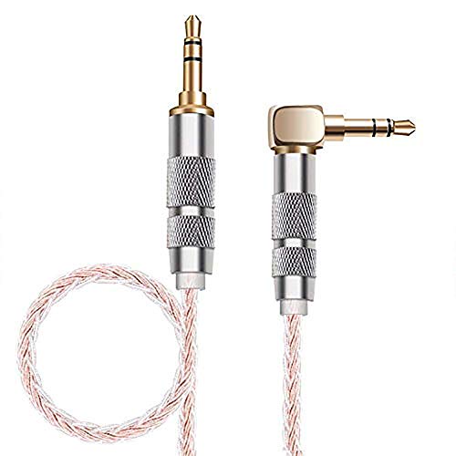 色 ピンク L型 サイズ 0 5m Skw 高音質auxオーディオケーブル 片側l型 3 5mmステレオミニプラグヘッドホンケーブル 車 Iphone Android ホームシアタ等対応 長さ0 5m 一部予約販売