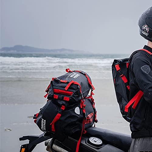 キャリアバッグバイクシートバッグ完全防水ツーリングバッグ大容量40Lツールバックキャリアバッグツーリングバッグドライバッグ