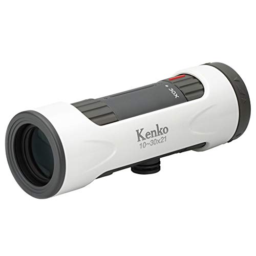 ケンコー(Kenko) 単眼鏡 ウルトラビューI 10*30*21 10*30倍 21mm口径 ズーム式 ホワイト 429068