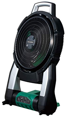 HiKOKI(ハイコーキ) 14.4V 18V共用 コードレスファン 充電式 AC100V使用可 自動首振り機能 蓄電池・充電器別売り UF18DSAL(NN)