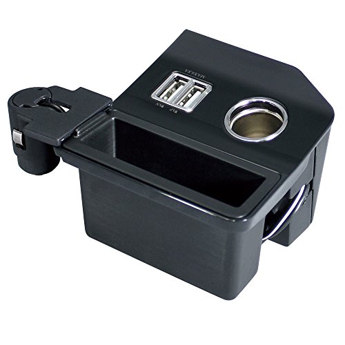 楽天市場】槌屋ヤック/YAC コンソール電源BOX ハリアー 60系 専用 増設