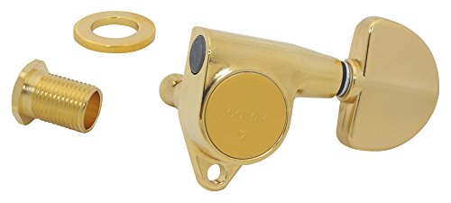 色：ゴールド サイズ：20ボタン/L3R3 GOTOH エレキギター用ペグ、20ボタン、3*3、ゴールド(05182GX) SG301-20-3*3-GG