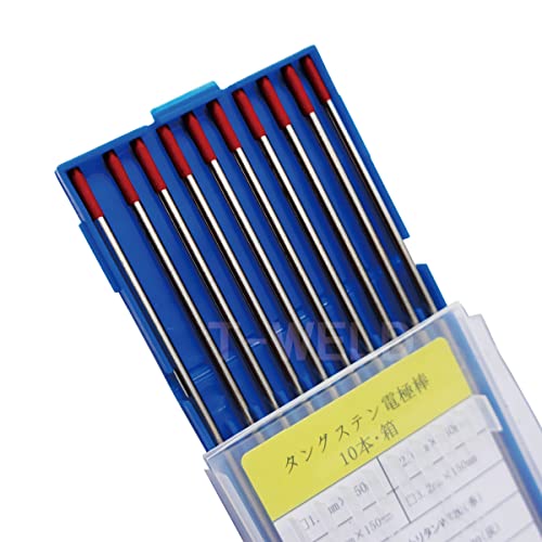 TOAN TIG溶接 タングステン 電極棒トリタン WT20 2.4mm*150mm 10本